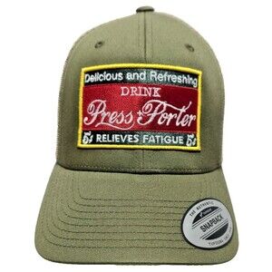 Yupoong Classic Drink Press Porter Relieves Fatigue Adjustable Snapback Hat